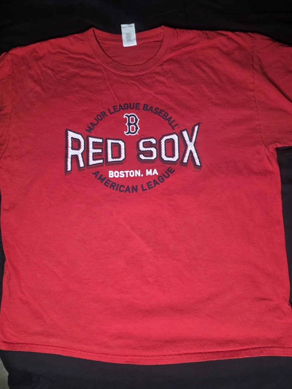 Gildan Red Boston Red Sox Graphic Tee